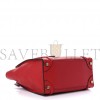 CELINE DRUMMED CALFSKIN MICRO LUGGAGE RED (26*25*13cm) CELINE DRUMMED CALFSKIN MICRO LUGGAGE RED (26*25*13cm)