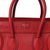 CELINE DRUMMED CALFSKIN MICRO LUGGAGE RED (26*25*13cm) CELINE DRUMMED CALFSKIN MICRO LUGGAGE RED (26*25*13cm)