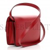 CELINE SMOOTH CALFSKIN SMALL CLASSIC BOX FLAP BAG RED (17*15*7cm)