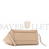 CELINE GRAINED CALFSKIN MICRO BELT BAG LIGHT TAUPE (23*22*13cm) CELINE GRAINED CALFSKIN MICRO BELT BAG LIGHT TAUPE (23*22*13cm)