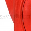CELINE DRUMMED CALFSKIN MINI LUGGAGE VERMILLION (30*30*18cm) CELINE DRUMMED CALFSKIN MINI LUGGAGE VERMILLION (30*30*18cm)