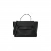 CELINE GRAINED CALFSKIN MINI BELT BAG BLACK (28*24*16cm)