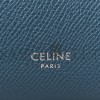 CELINE GRAINED CALFSKIN MINI BELT BAG SLATE BLUE (23*22*15cm)