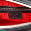 Lambskin Cannage Large Lady Dior Black