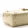 DIOR PATENT CANNAGE MINI LADY DIOR SAGE GREEN (17*15*7cm)