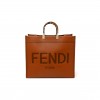 FENDI VITELLO KING PLEXIGLASS LARGE FENDI SUNSHINE SHOPPER TOTE CUOIO (41*34*20cm) FENDI VITELLO KING PLEXIGLASS LARGE FENDI SUNSHINE SHOPPER TOTE CUOIO (41*34*20cm)