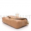 FENDI NAPPA FF 1974 EMBOSSED BAGUETTE MIELE SCURO (27*16*5cm)